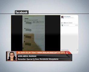 Tidak faham soalan murid darjah satu