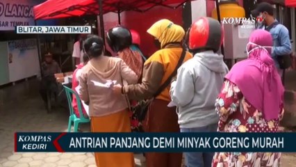 Demi Minyak Murah Ratusan Warga Rela Antri Lebih Dari 1 Jam