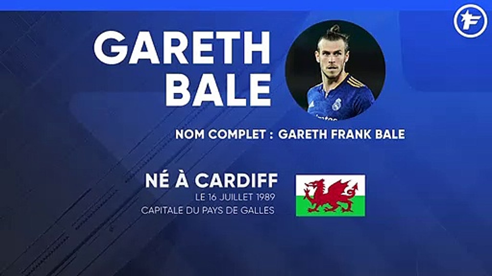 La fiche technique de Gareth Bale - Vidéo Dailymotion