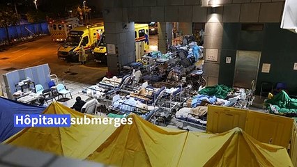 Hong Kong: l'épidémie de Covid-19 flambe, des taxis appelés en renfort