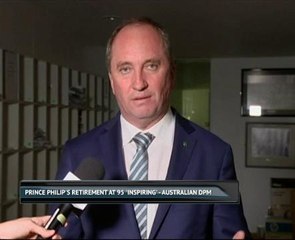 Prince Philip's retirement at 95 'inspiring' - Australian DPM