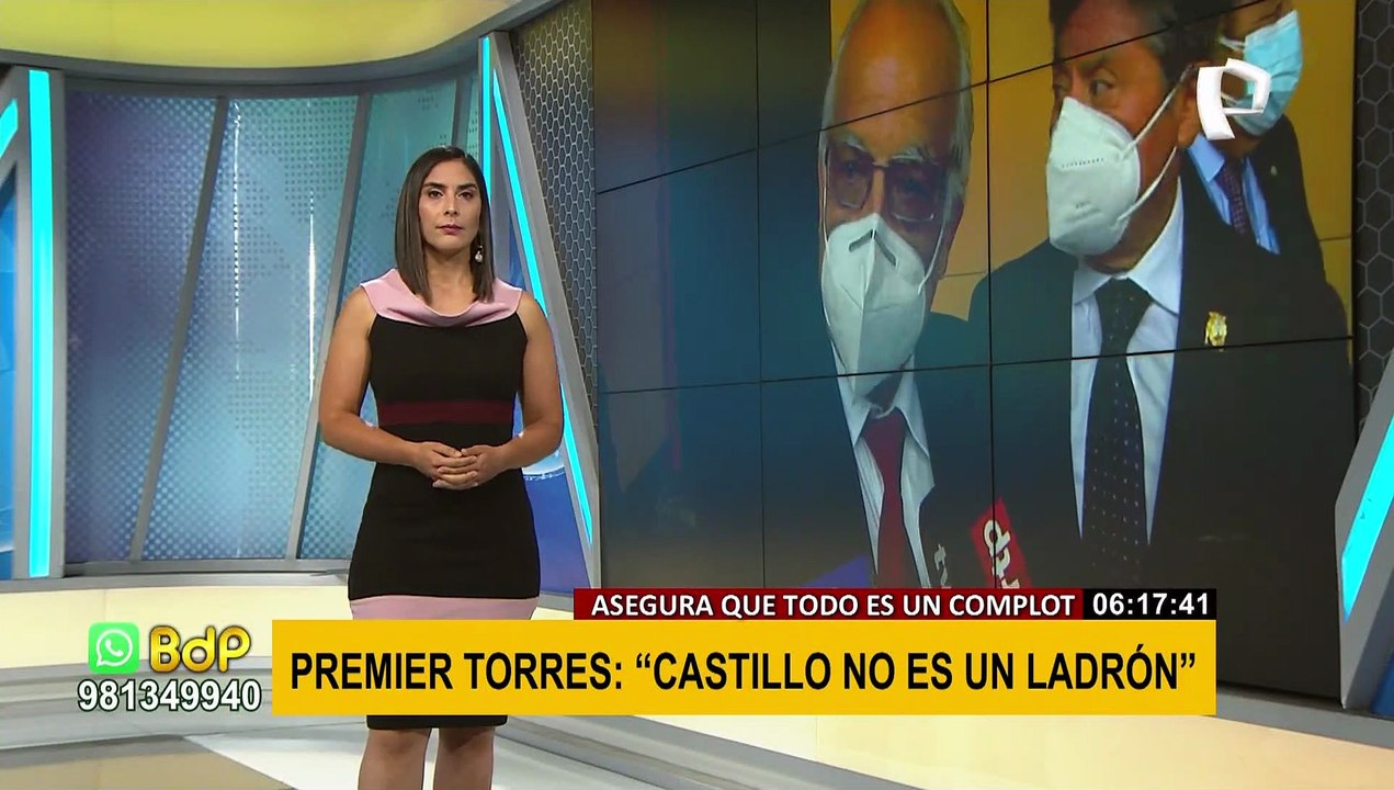Aníbal Torres: "Pedro Castillo no es un ladrón y Karelim López no ha presentado pruebas"