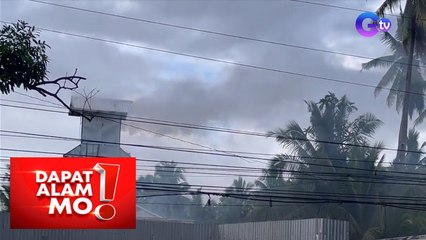 Dapat Alam Mo!: Makapal na usok mula sa koprahan sa Agusan del Norte, perwisyo raw ang dulot!