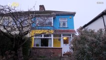 This Couple Painted Their House To Match Ukraine’s Flag