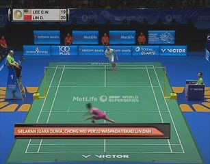 Gelaran juara dunia, Datuk Lee Chong Wei perlu waspada tekad Lin Dan