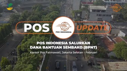 Pos Indonesia Salurkan Dana Bantuan Sembako