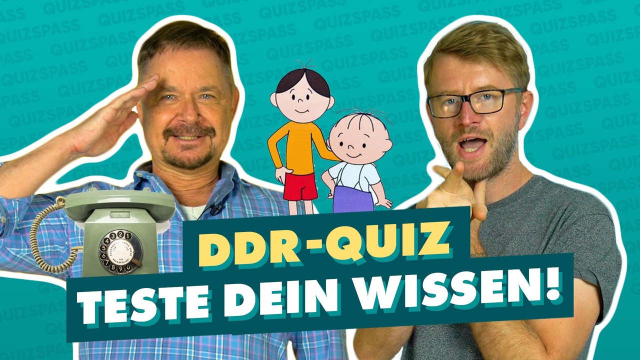 Das ultimative DDR Quiz: Wie gut kennst du dich aus?