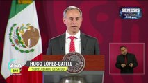 Pandemia de mantiene a la baja, informa Hugo López-Gatell