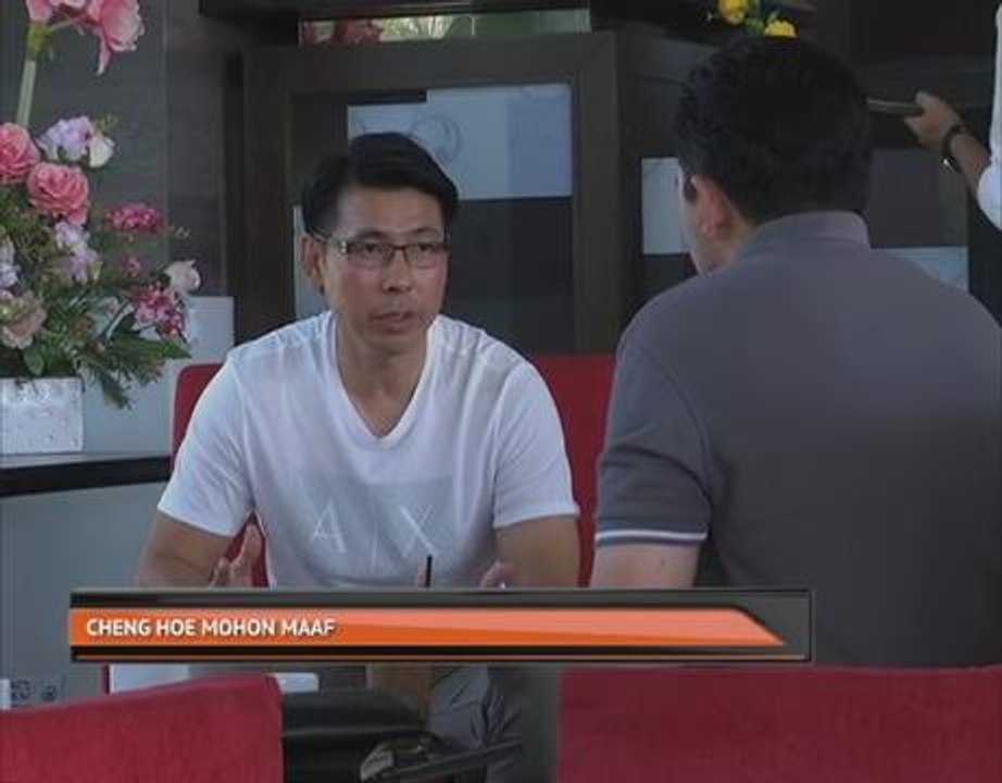 Tan Cheng Hoe mohon maaf