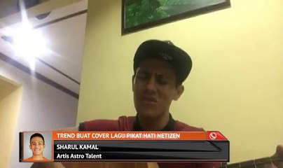 Trend buat cover lagu pikat hati netizen