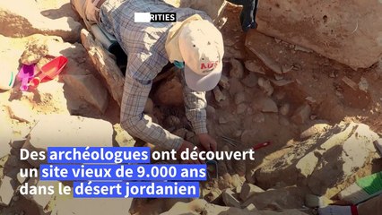 En Jordanie, découverte d'un site rituel vieux de 9.000 ans