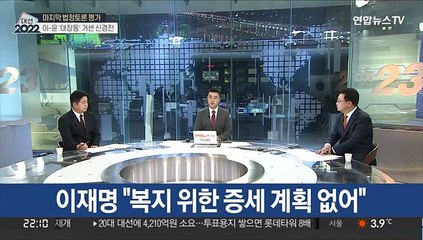 [녹취구성] 심 "증세 없는 복지는 허구"…양강 후보 동시 비판