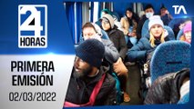 Noticias Ecuador: Noticiero 24 Horas, 02/03/2022 (Primera Emisión)