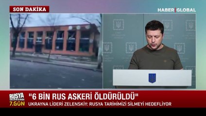 Son dakika! Ukrayna Devlet Başkanı Zelenskiy'den yeni açıklama: Bugün Ukraynalılar yenilmezliğin sembolüdür