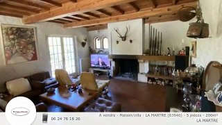 A vendre - Maison/villa - LA MARTRE (83840) - 5 pièces - 200m²