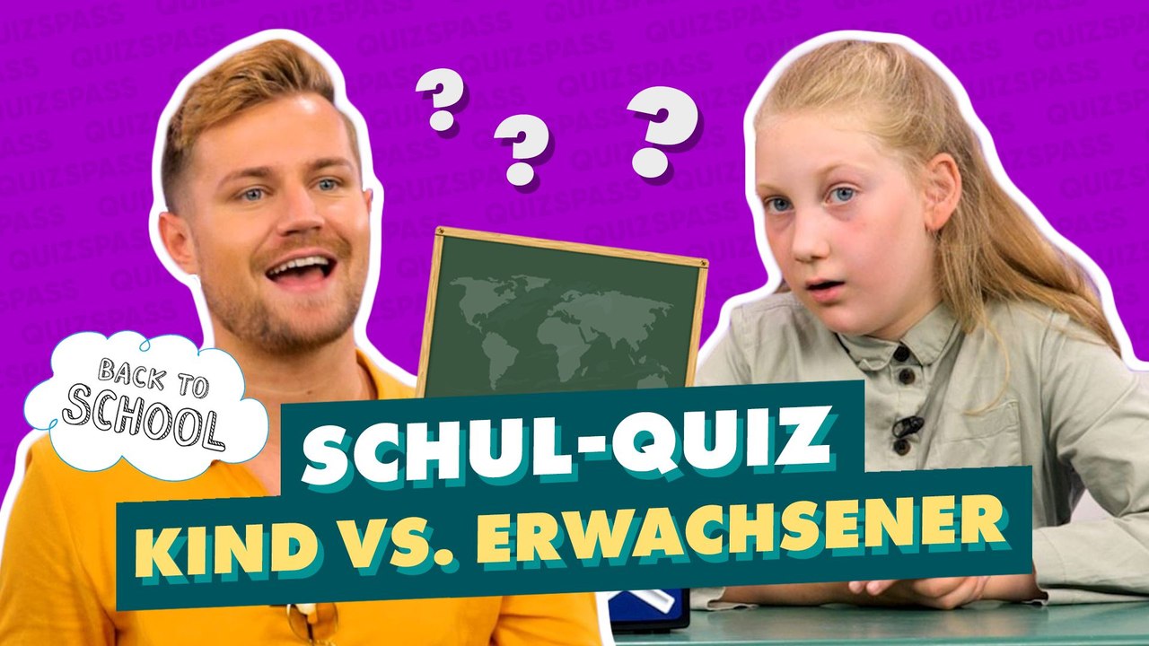 Erwachsener vs. Schulkind: Wer besteht den Test?