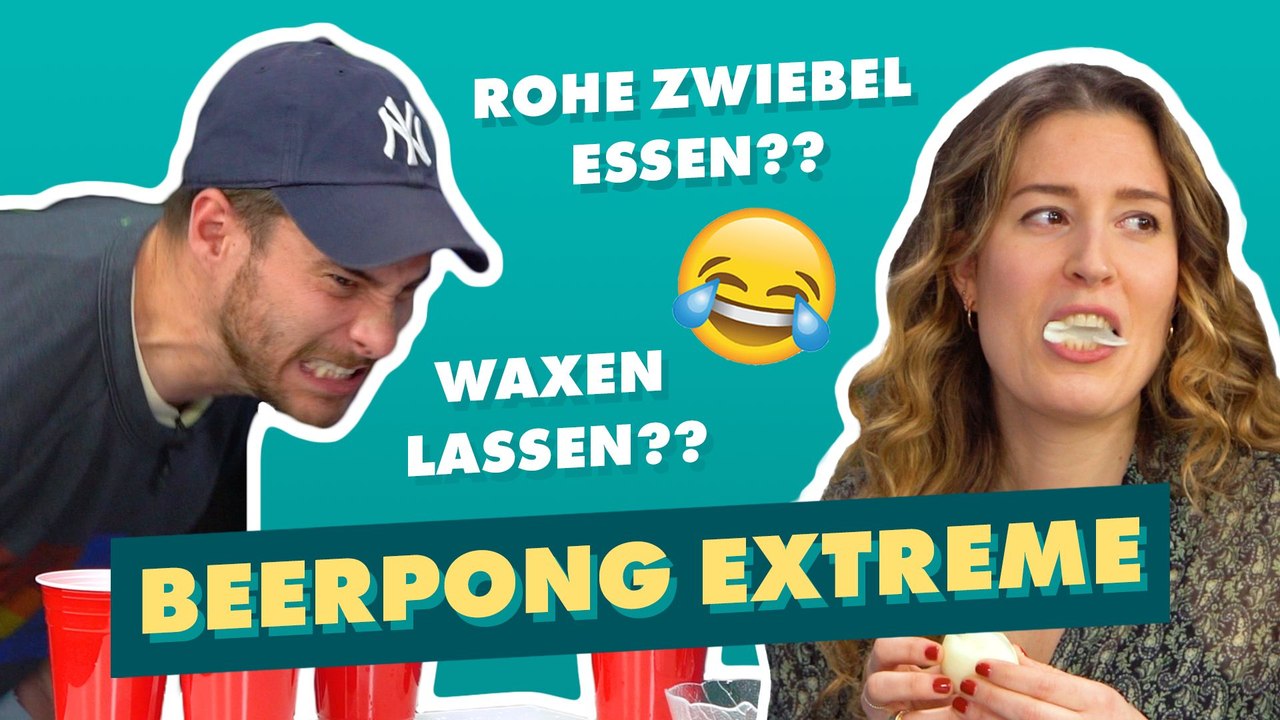 Bierpong extrem: würdest du dich trauen?