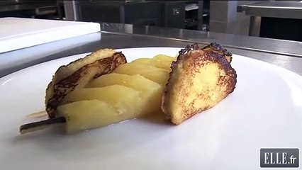 Etoiler son dessert à l'ananas avec Guy Martin