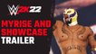 WWE 2K22 enseña las fortalezas de MyRISE y 2K Showcase en un nuevo tráiler a días de su lanzamiento