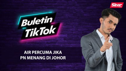 Air percuma jika PN menang di Johor