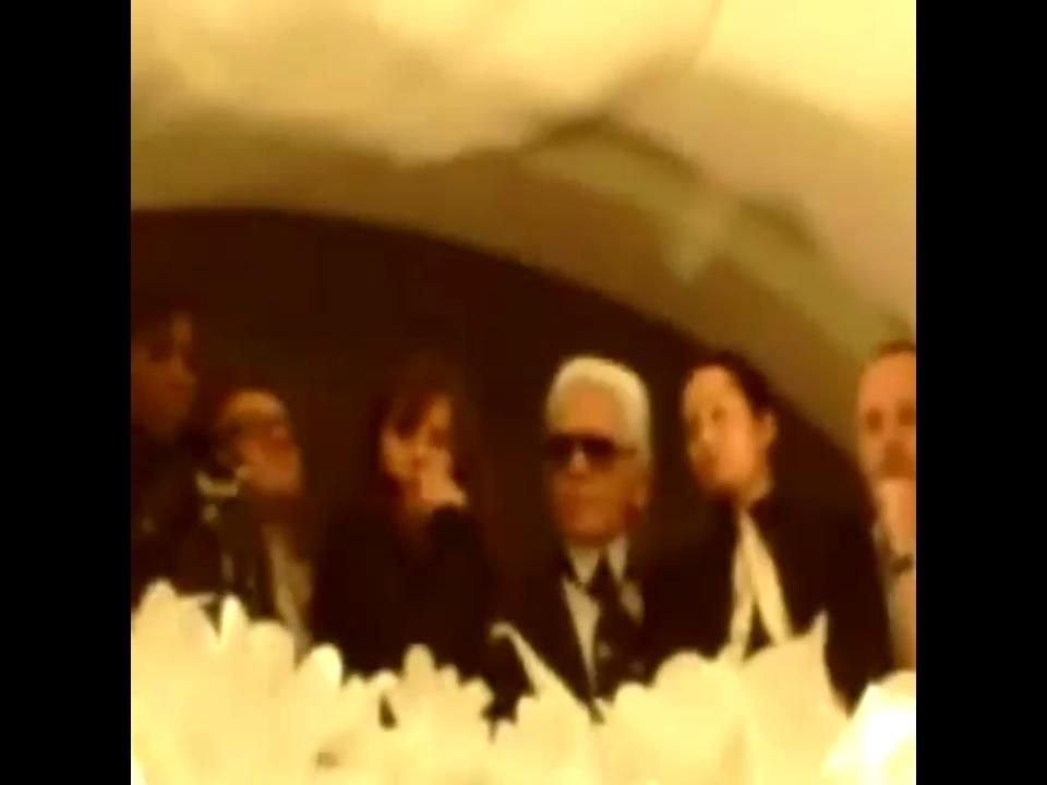 Fonelle et encore un faux Karl… chez Chanel !