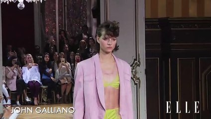Défilé John Galliano prêt à porter Printemps-Eté 2018