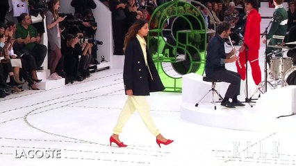 Défilé Lacoste prêt à porter Printemps-Eté 2018