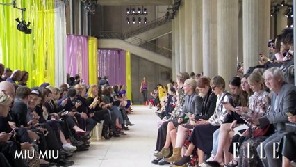 Défilé Miu Miu prêt à porter Printemps-Eté 2018