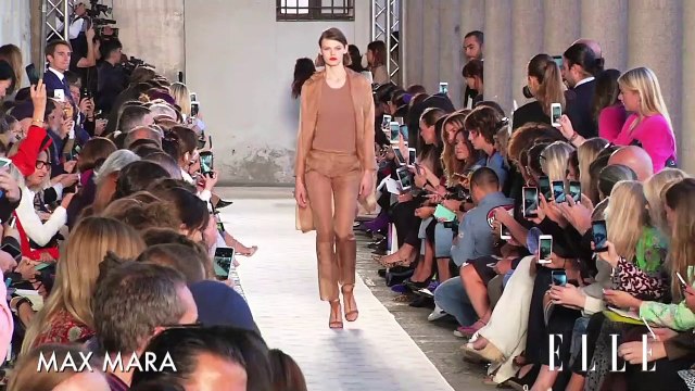 Défilé Max Mara prêt à porter Printemps-Eté 2018