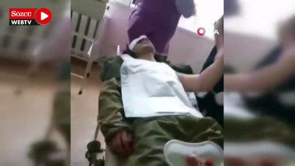 Yaralı Rus askeri Ukraynalı doktor tedavi etti