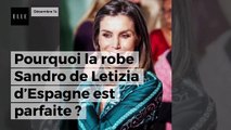 Letizia d’Espagne : pourquoi sa robe Sandro est parfaite ?
