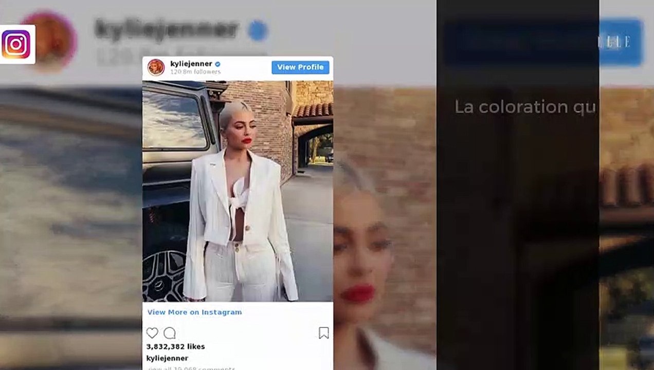 Kylie Jenner succombe à la plus grosse tendance Pinterest du moment