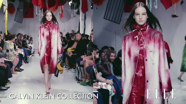 Défilé Calvin Klein Collection prêt à porter Printemps-Eté 2018