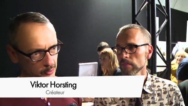 Viktor &Rolf nous emmènent dans les coulisses de leur défilé printemps-été 2013