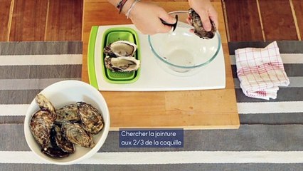 Comment ouvrir une huître facilement ?