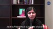 Exclu vidéo : Malala, plus déterminée que jamais