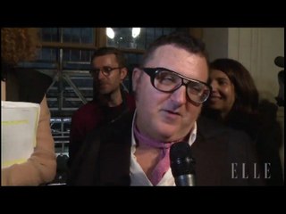 Alber Elbaz nous emmène dans les coulisses du défilé Lanvin printemps-été 2013