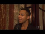 Olivier Rousteing nous emmène dans les coulisses du défilé Balmain printemps-été 2013