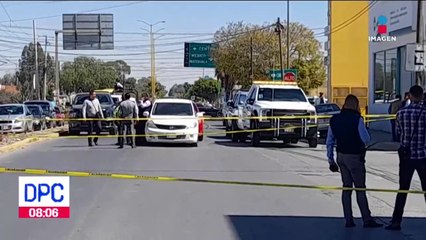 Caen dos sicarios tras persecución en San Luis Potosí