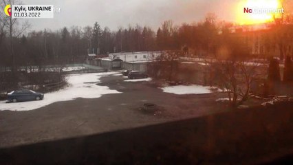 Russia strikes at TV tower in Kyiv