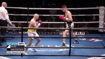 Joe Giles Vs Lewis Van Poetsch 11-02-2022 Full Fight