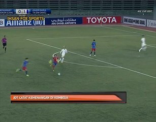 Johor Darul Takzim catat kemenangan di Kemboja