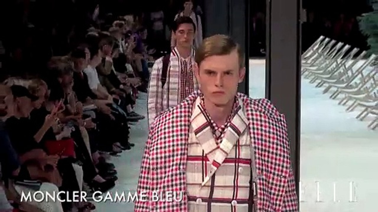 Défilé Moncler Gamme Bleu, Printemps-Eté 2018