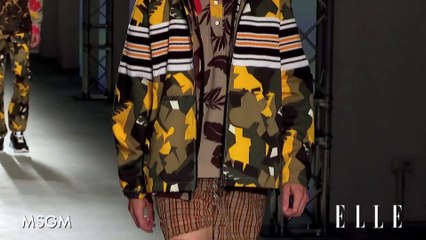 Défilé Msgm, Printemps-Eté 2018