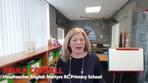 English Martyrs RC Primary School collecting for Ukrainian refugees