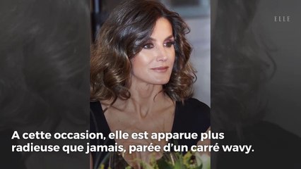 Letizia d'Espagne succombe au wavy