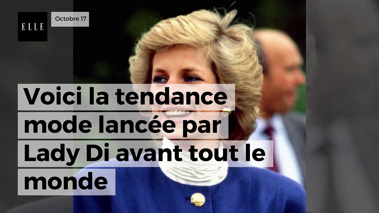 Voici la tendance mode lancée par Lady Di avant tout le monde