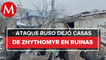 Rusia ataca zona residencial de Zhytomyr, Ucrania