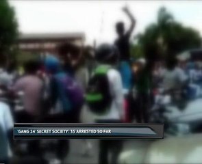 'Gang 24' secret society: 35 arrested so far