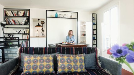 Visite déco de Billie Blancket : un appart parisien de 60 m² ultra malin